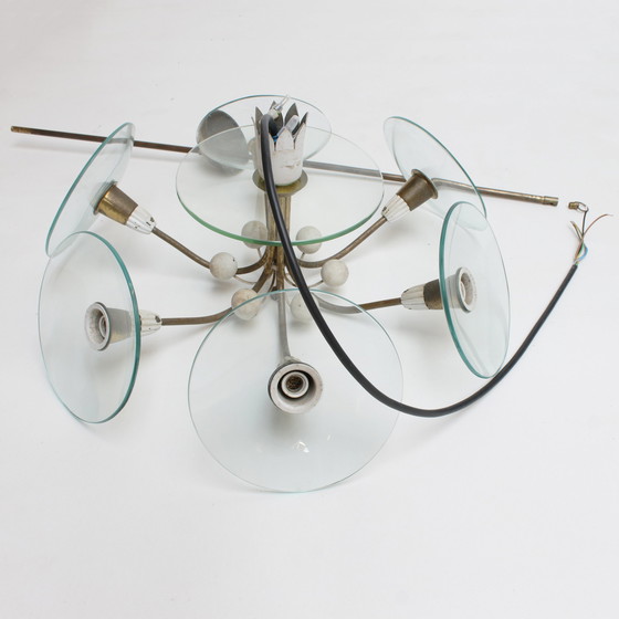 Image 1 of Pietro Chiesa Six-Lights kroonluchter