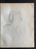 Kees van Dongen 1925 pochoir "Prière"