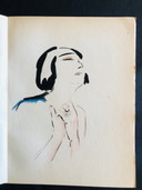 Kees van Dongen 1925 pochoir "Prière"
