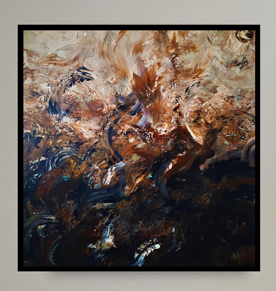 Image 1 of Frances Eckhardt Abstract schilderij