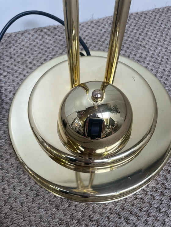 Image 1 of Vintage messing vloerlamp HB Design