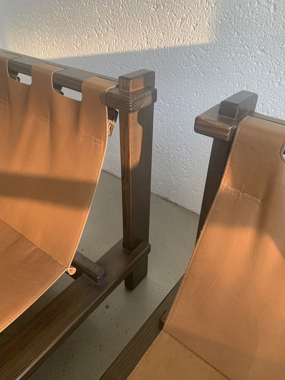 Image 1 of 2x Carl Straub loungestoelen