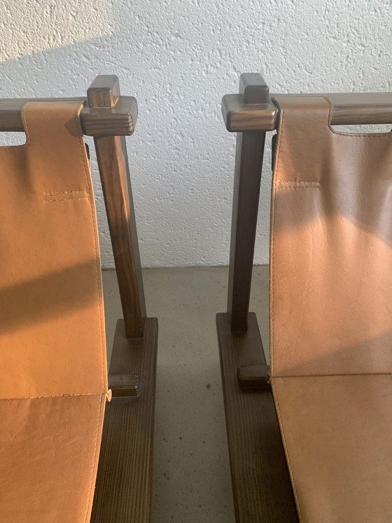 Image 1 of 2x Carl Straub loungestoelen