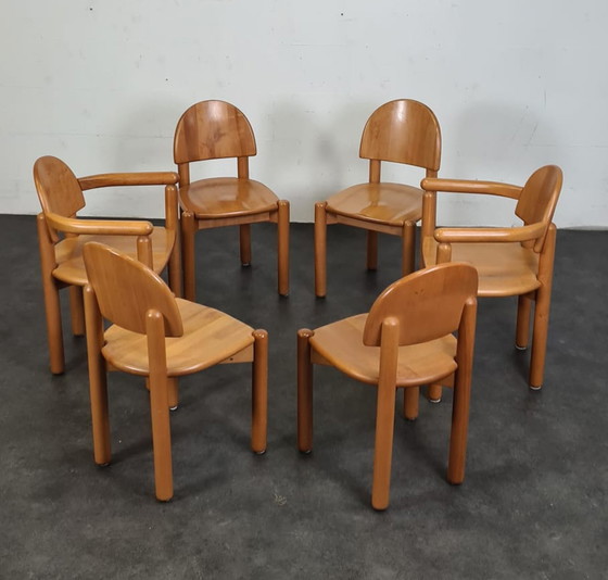 Image 1 of R.Daumiller Vintage eetkamerstoelen