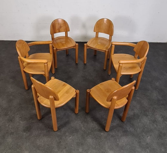Image 1 of R.Daumiller Vintage eetkamerstoelen