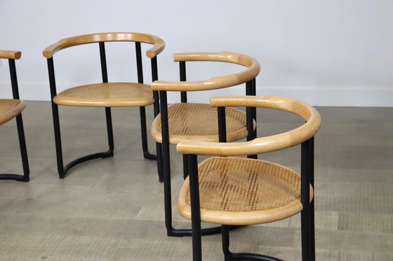 Image 1 of 5x Tito Agnoli Achillea eetkamerstoelen voor Ycami