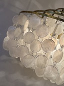 Capiz hanglamp kroonluchter parelmoer schelpen lamp XL