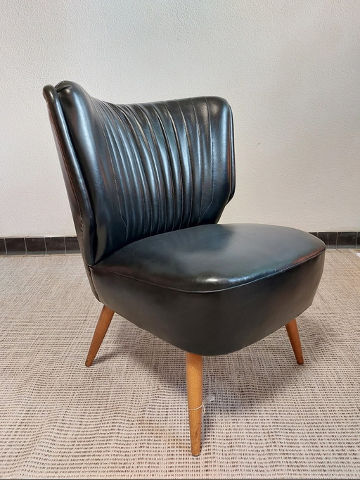 2x Vintage cocktailfauteuil