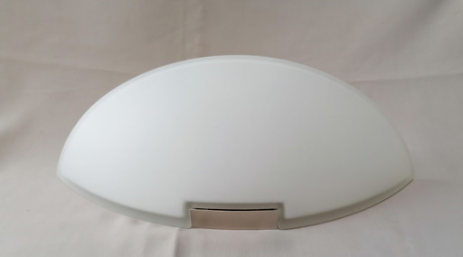 Opaline met design lamp