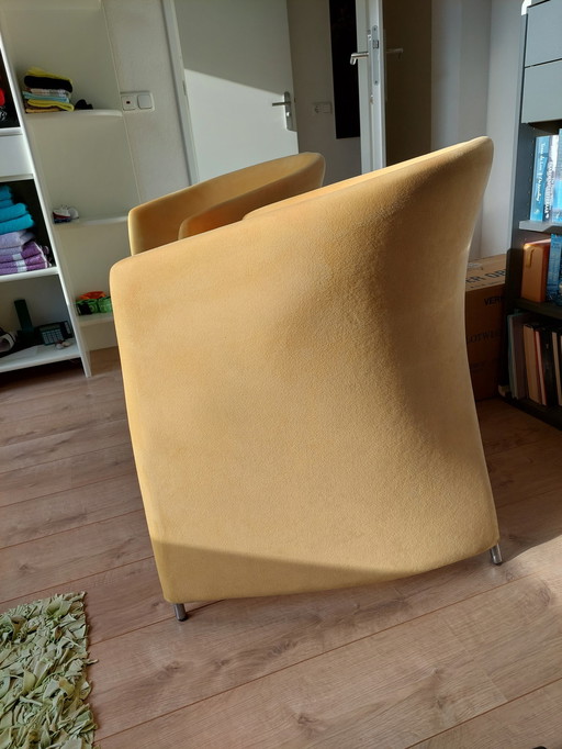 2 design eetkamerstoelen, model Foxtrot