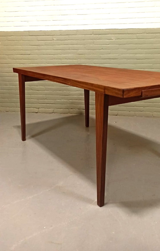 Image 1 of Mid century uitschuifbare eettafel