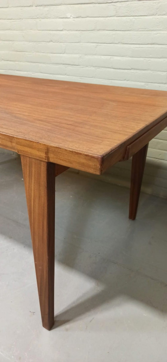 Image 1 of Mid century uitschuifbare eettafel