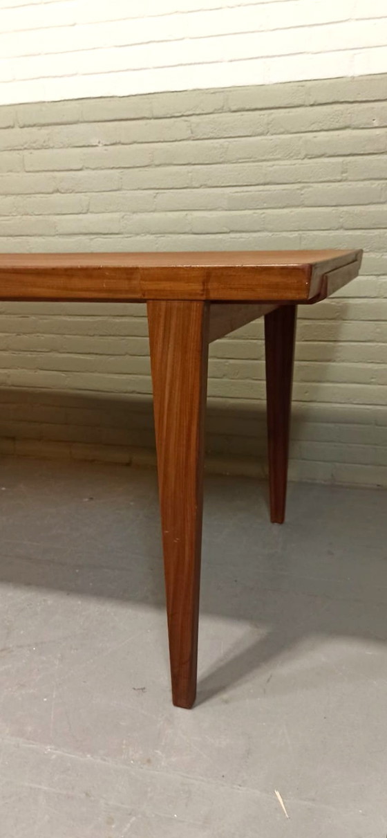 Image 1 of Mid century uitschuifbare eettafel