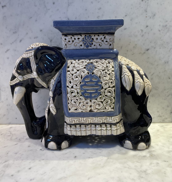 Image 1 of Vintage Olifant plantentafel