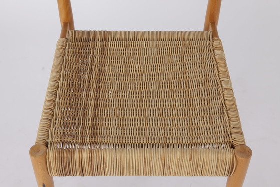 Image 1 of 4x Vintage Egon Eiermann stoelen