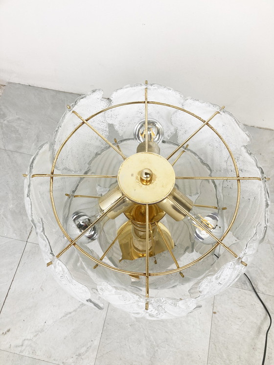 Image 1 of Vintage blad tafellamp