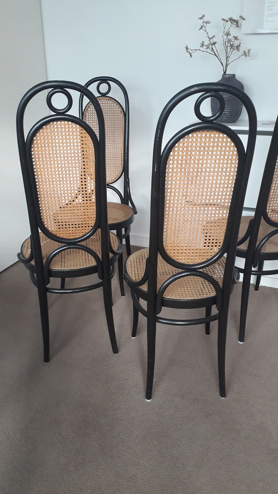 Image 1 of 4x Thonet eetkamerstoel