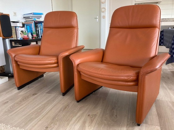 Image 1 of 2 x De Sede  DS-55 fauteuils