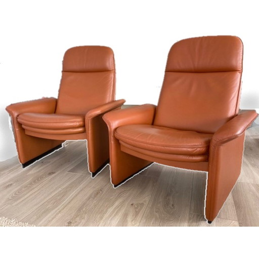 2 x De Sede  DS-55 fauteuils