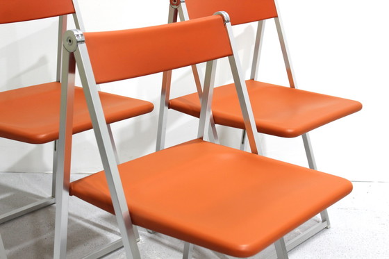 Image 1 of 3x Vintage stoelen, klapstoeltjes - Interlübke