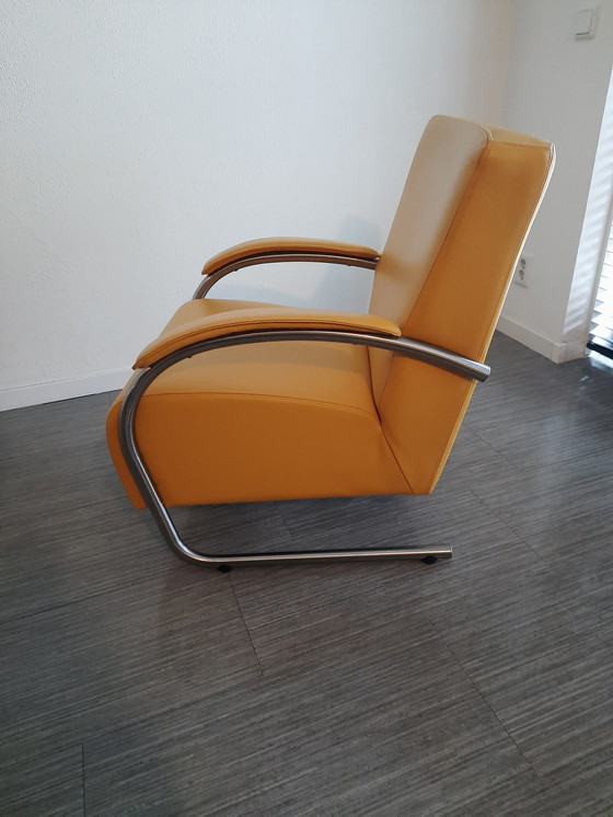 Image 1 of Pelle Divani fauteuil