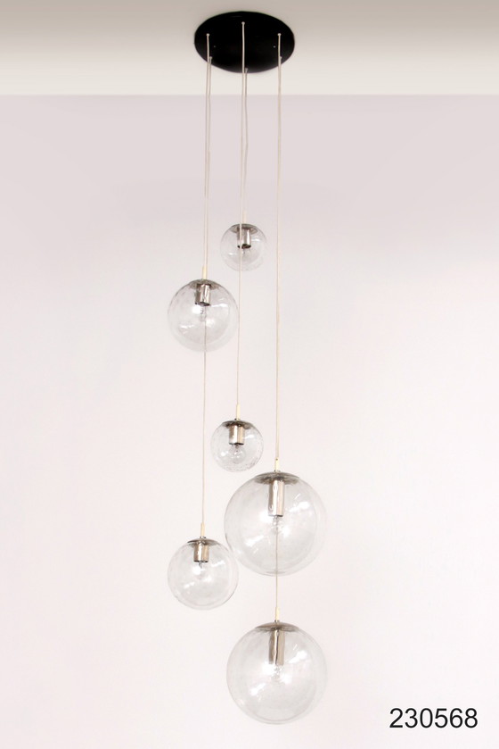 Image 1 of Raak Amsterdam Hanging Lamp Model B 1285 Design, 1968 Netherlands.