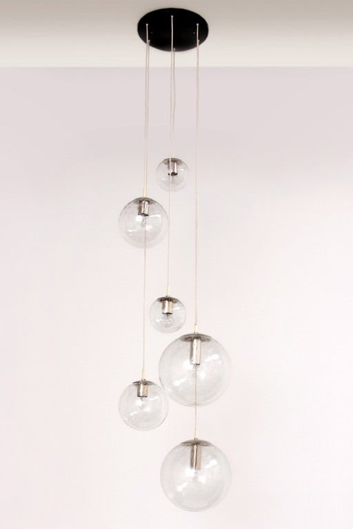 Raak Amsterdam Hanging Lamp Model B 1285 Design, 1968 Netherlands.