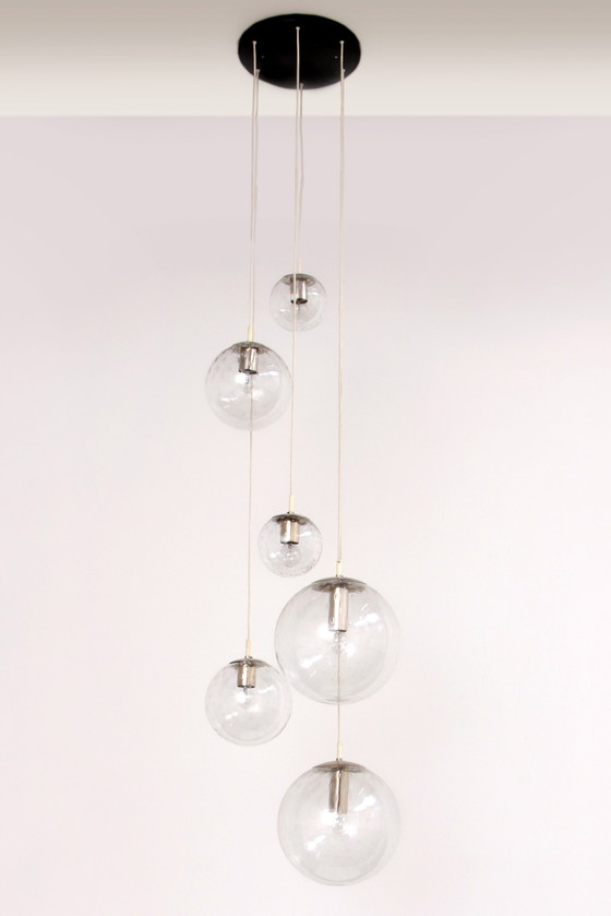 Image 1 of Raak Amsterdam Hanging Lamp Model B 1285 Design, 1968 Netherlands.