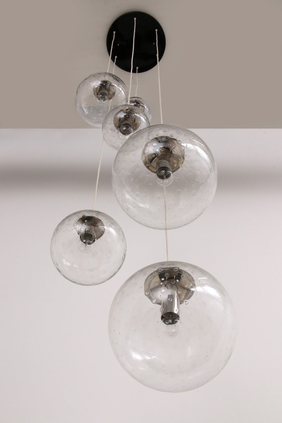 Image 1 of Raak Amsterdam Hanging Lamp Model B 1285 Design, 1968 Netherlands.