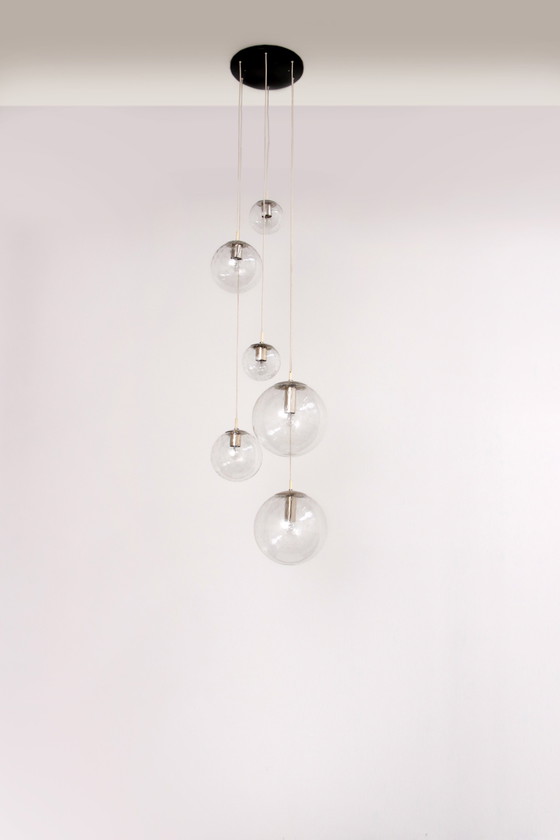 Image 1 of Raak Amsterdam Hanging Lamp Model B 1285 Design, 1968 Netherlands.