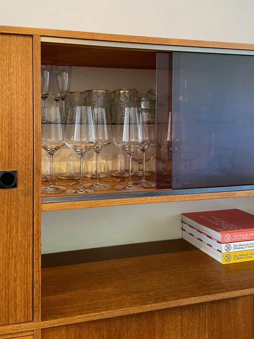 Vintage mid-century kast uit de jaren 50-60