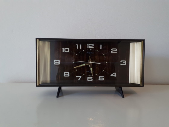Image 1 of Vintage Rhythm alarm clock Japans