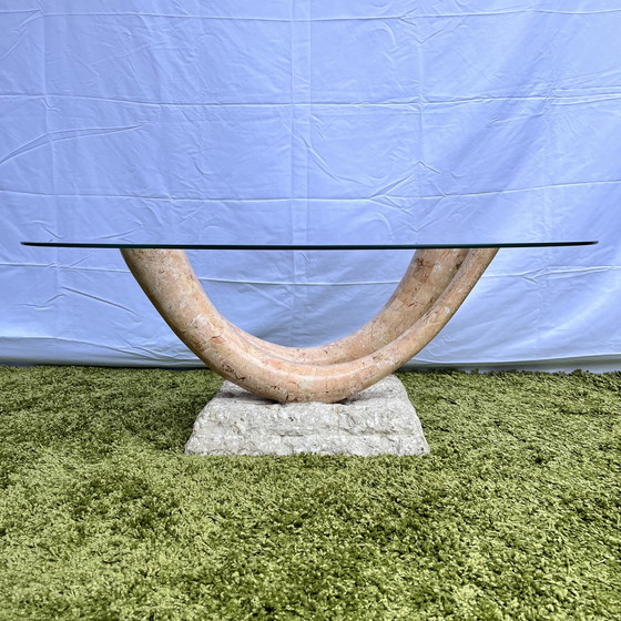 Image 1 of Vintage Mactan stone salontafel