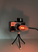 Retro camera lamp