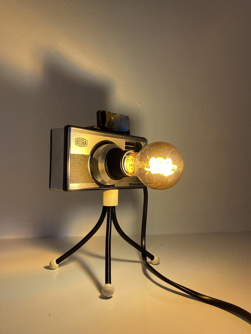 Retro camera lamp