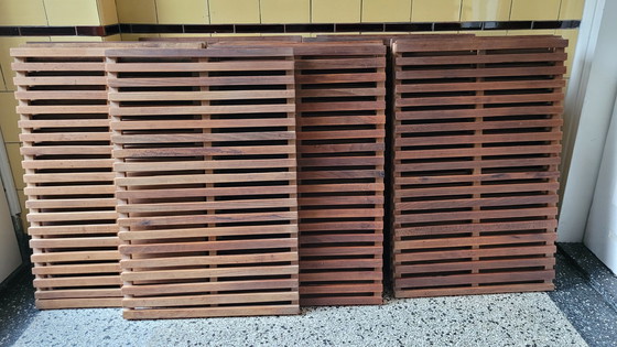 Image 1 of Industriële vintage bakkerskast