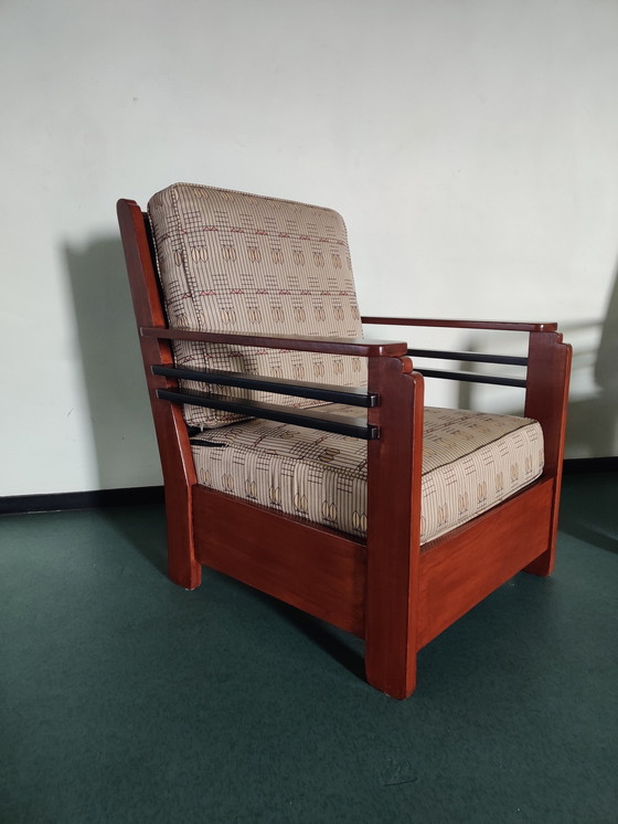 Image 1 of 2x Art deco fauteuils