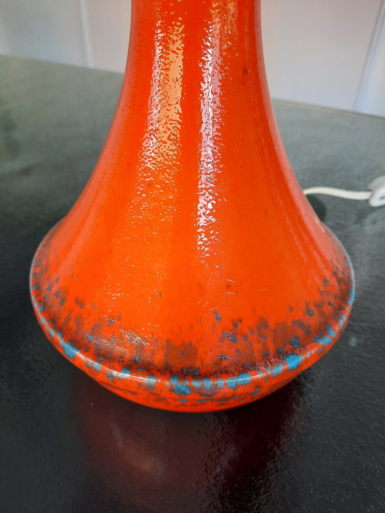 Image 1 of Vintage keramische lamp met Duitse stempel