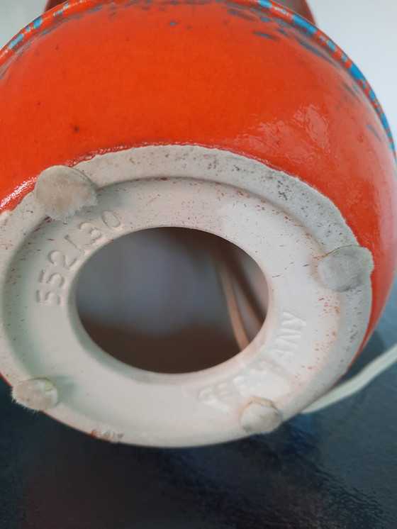 Image 1 of Vintage keramische lamp met Duitse stempel