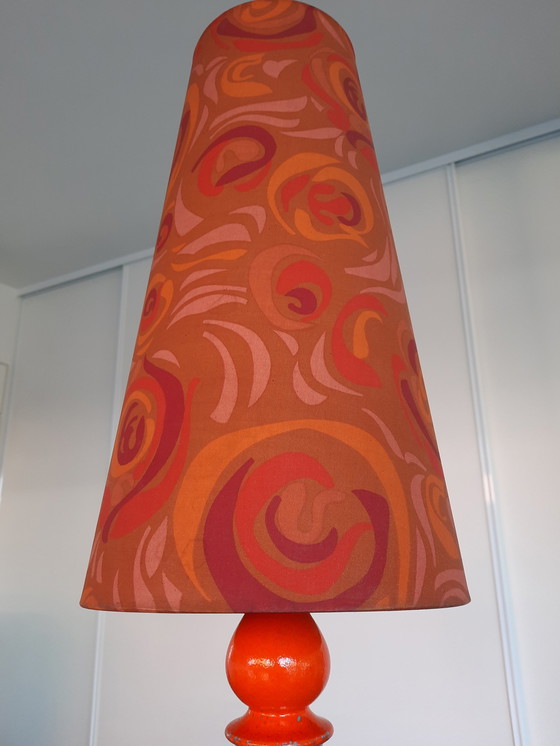 Image 1 of Vintage keramische lamp met Duitse stempel