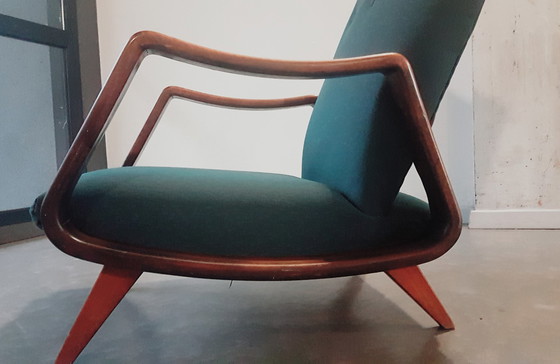 Image 1 of Patijn fauteuil Poly-Z met hocker