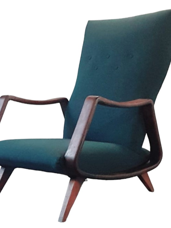 Image 1 of Patijn fauteuil Poly-Z met hocker