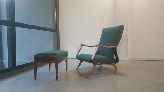 Image 1 of Patijn fauteuil Poly-Z met hocker