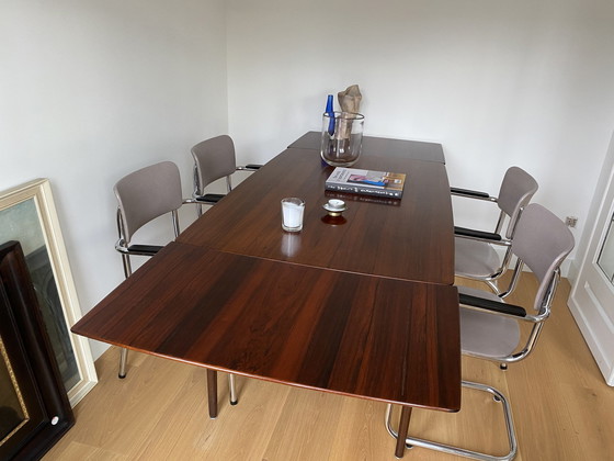 Image 1 of Vintage Palissander eettafel