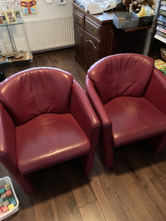 Image 1 of 2 x Leolux fauteuil