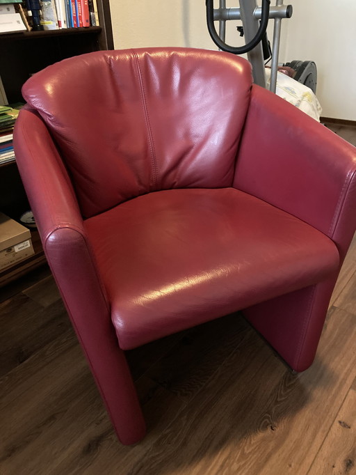 2 x Leolux fauteuil