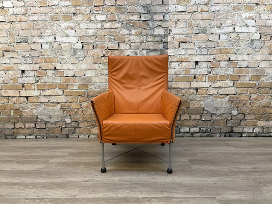 Image 1 of Montis Charly oranje cognac - fauteuil