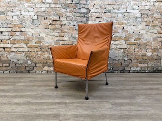 Image 1 of Montis Charly oranje cognac - fauteuil