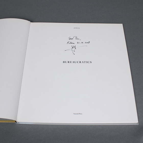 Image 1 of SIGNED Photobook: Bureaucratics - Jan Banning - Nazraeli Press, USA