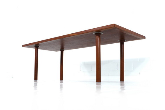 Image 1 of Hans J. Wegner voor Andreas Tuck, Mid Century Teak salontafel, Denemarken 1957